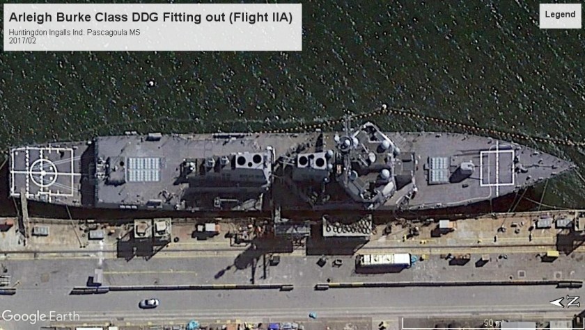Arleigh Burke Class DD bldg Pascagoula 2017FLIIA