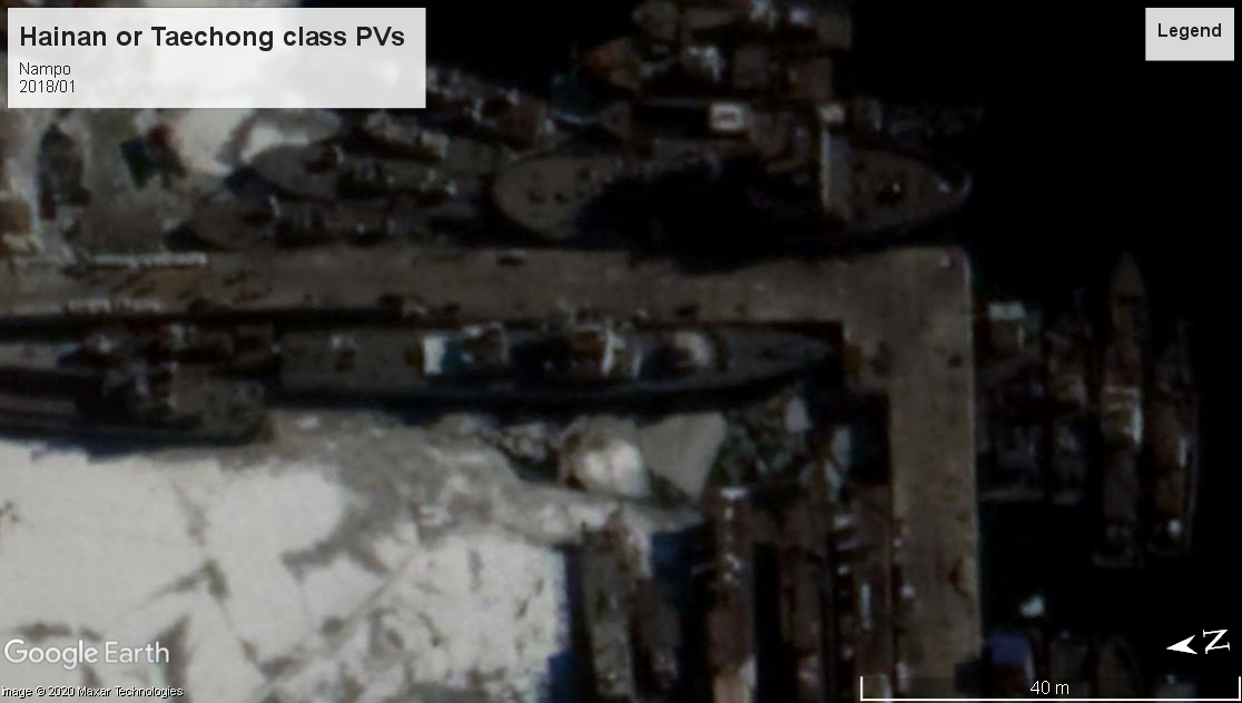 Hainan - Taechong class PV Nampo North Korea 2018