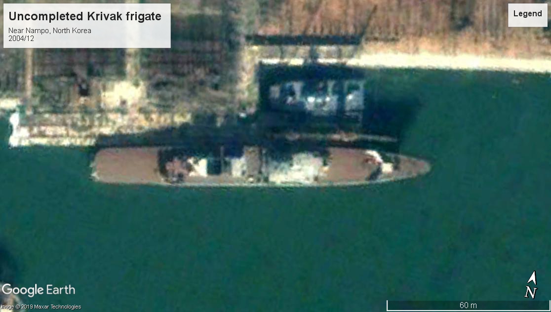 krivak frigate Nampo NK 2004