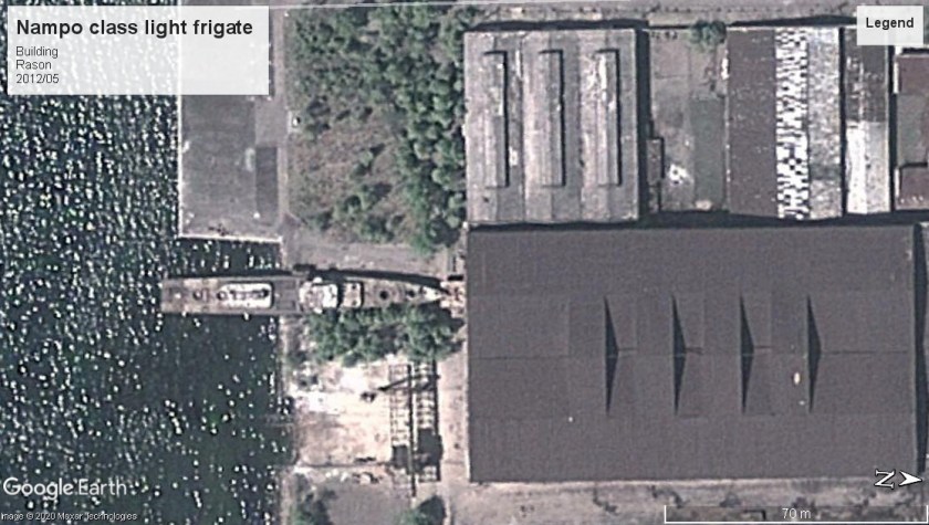 Nampo class Light frigate 2012 Rason North Korea