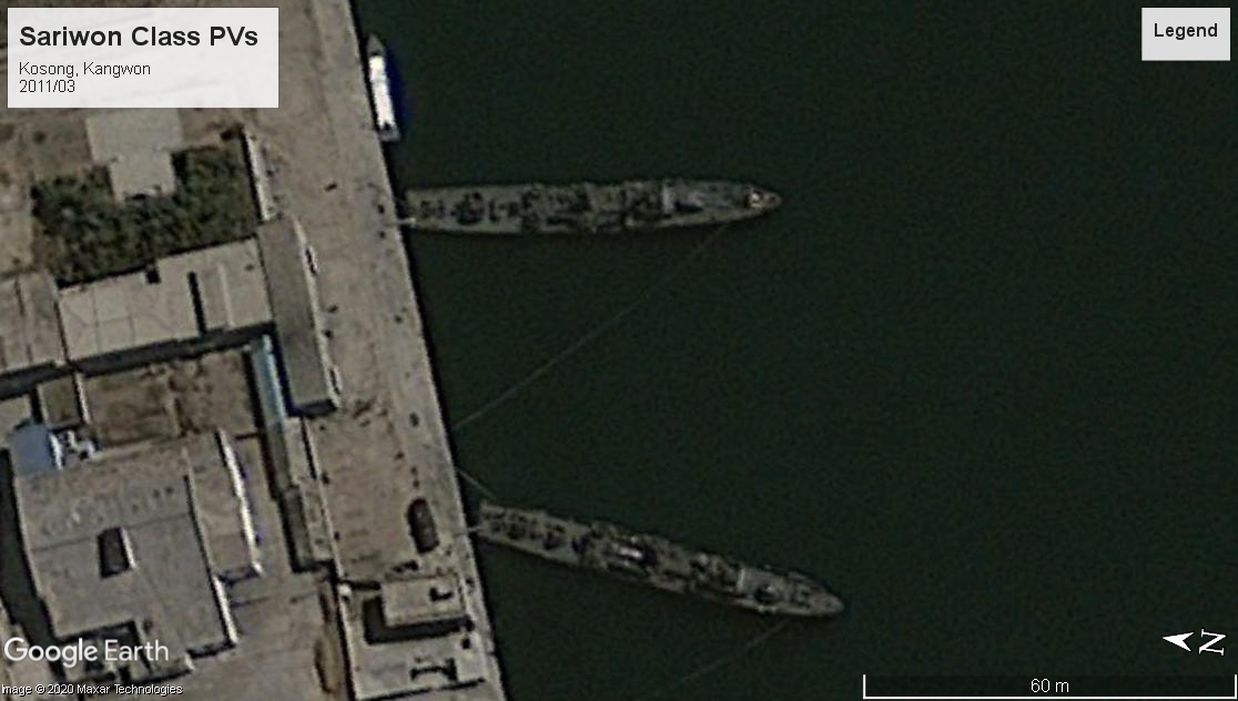 Sariwon class Kosong North Korea 2011