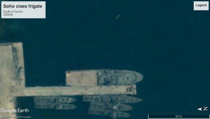 Soho class frigate Samho North Korea 2004