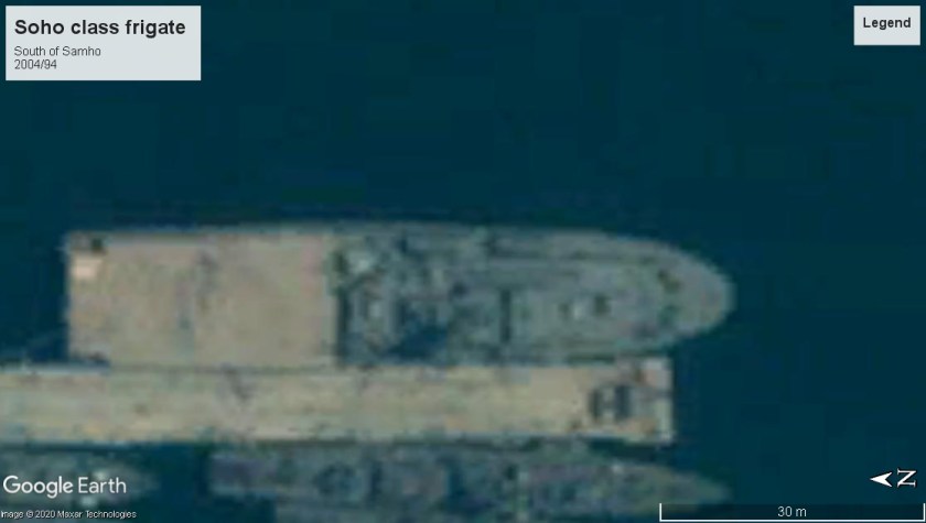 Soho class frigate Samho North Korea 2004large