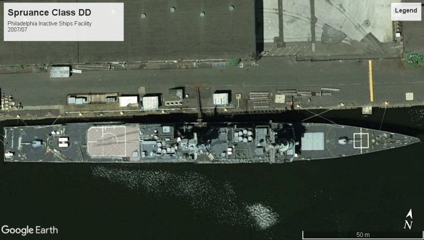Spruance Class Destroyer disposal Philedelphia 2007