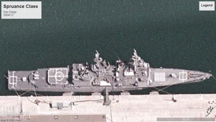 Spruance Class Destroyer San Diego 2004