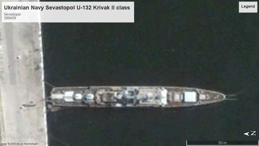 Ukrainian Krivak II class Sevastopol 2004