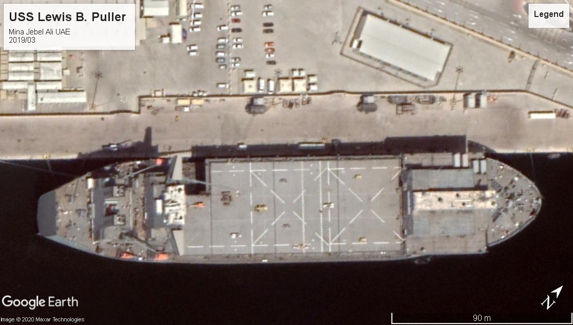 USS Lewis B. Puller ESB UAE 2019