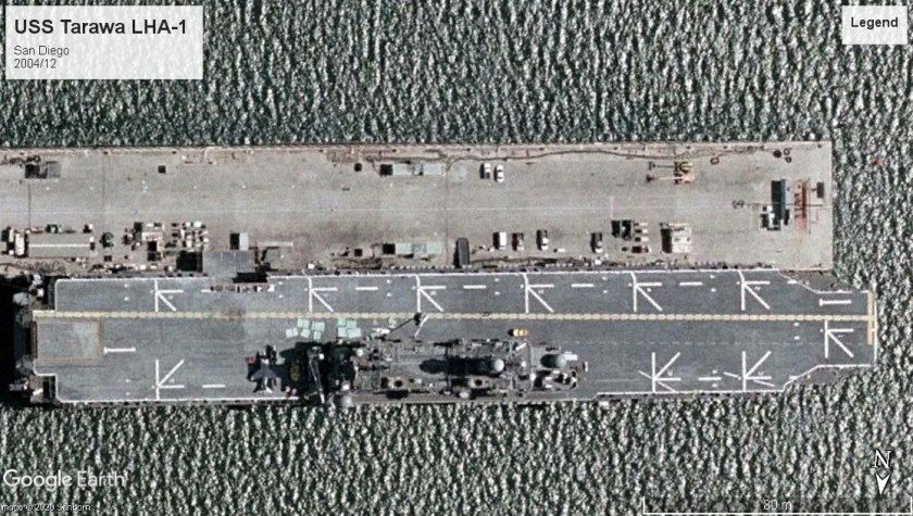 USS Tarawa LHA-1 San Diego 2004