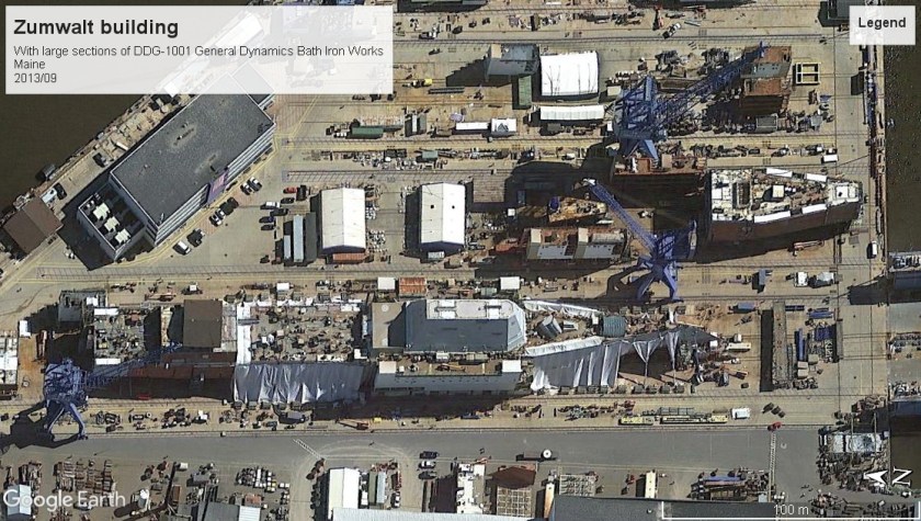 USS Zumwalt DDG-1000 Maine 2013
