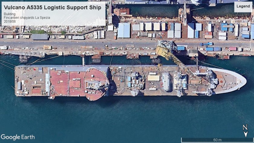 Vulcano A5335 La Spezia building AOR 2018