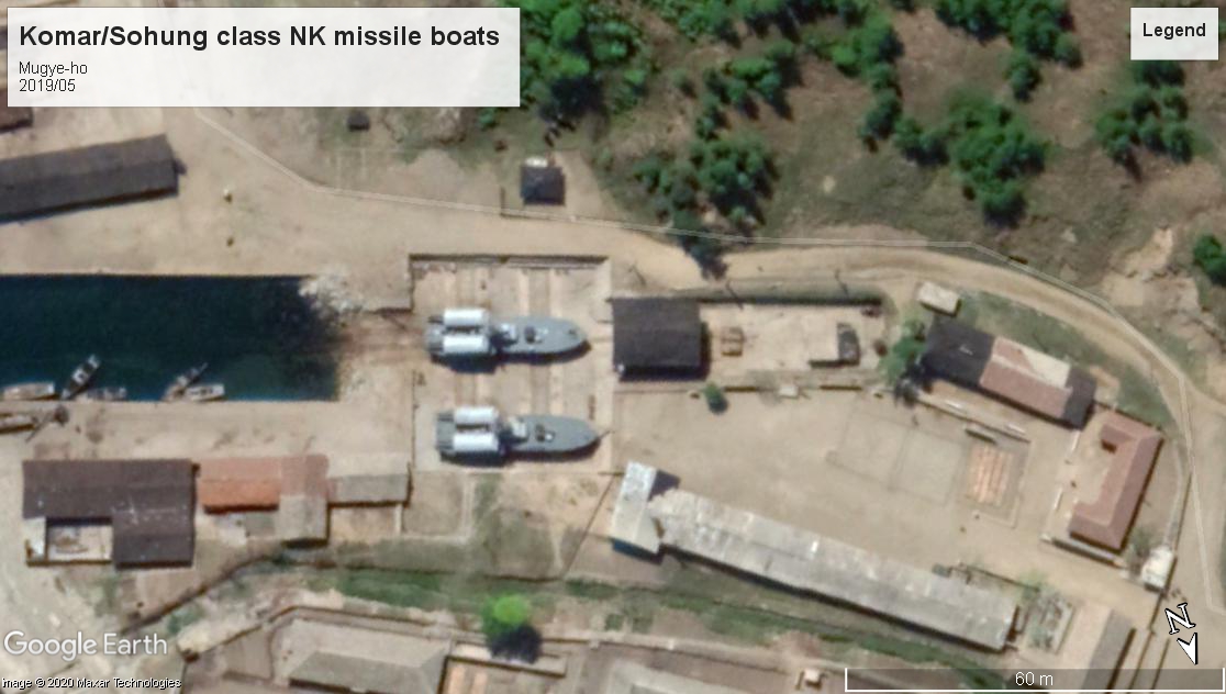 Komar Missile boats Mugye-ho NK 2019