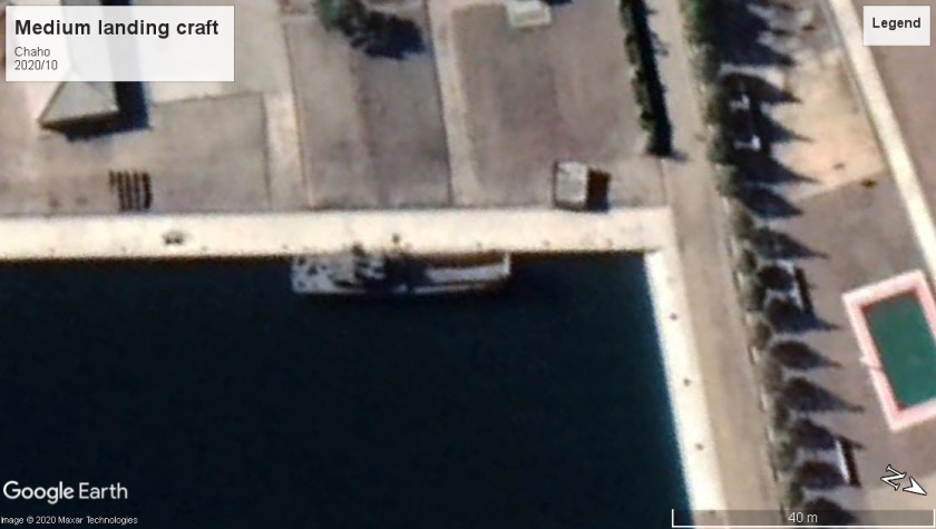 Medium landing craft Chaho 2020