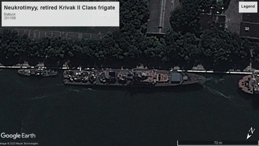 Neukrotimyy KrivakII class FF Baltiysk 2011