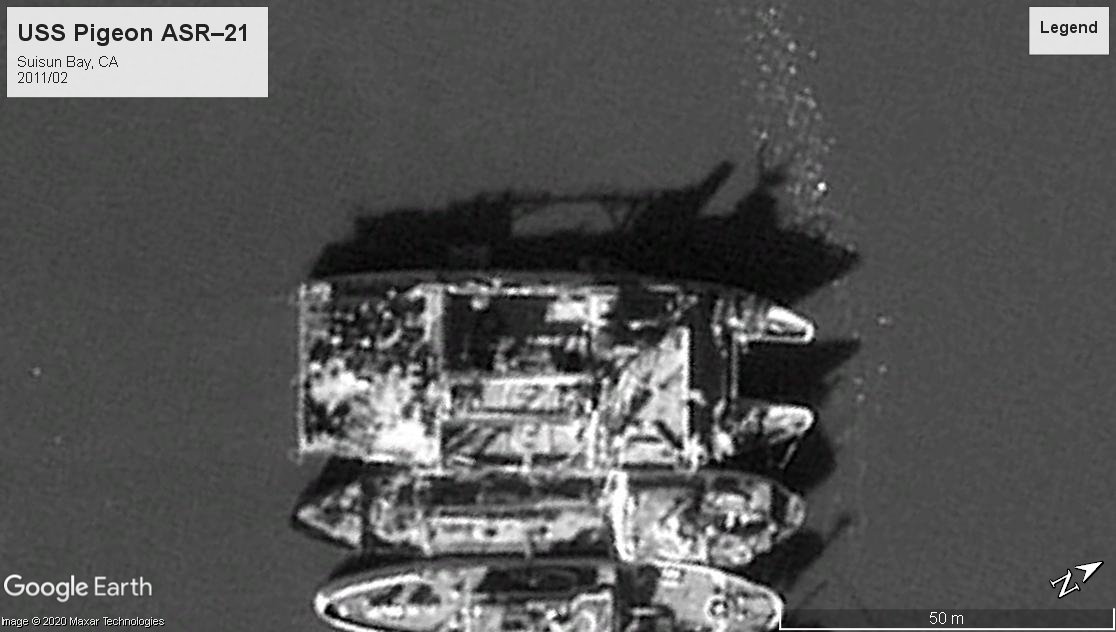 USS Pigeon ASR-21 Suisun Bay 2011
