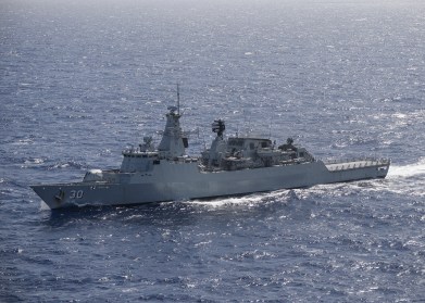 KD Lekiu transits the Pacific Ocean with multinational fleet during RIMPAC 2018