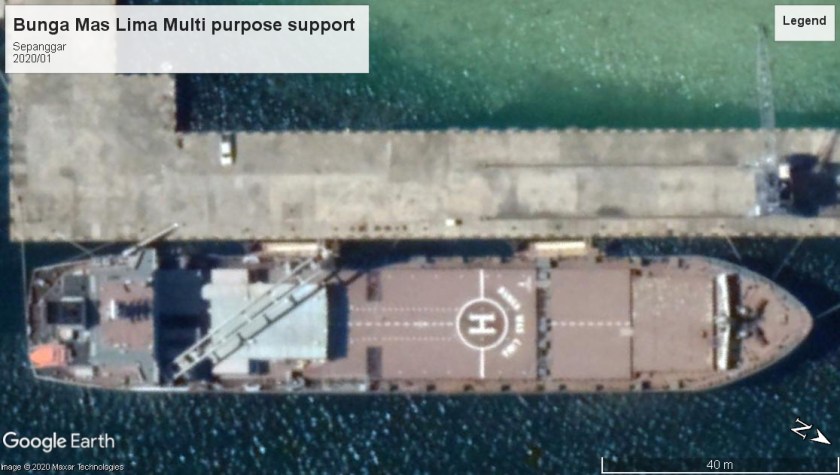 Bunga Mas Lima support Sepanggar 2020