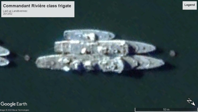 Commandant Rivière class frigate Landevennec 2012