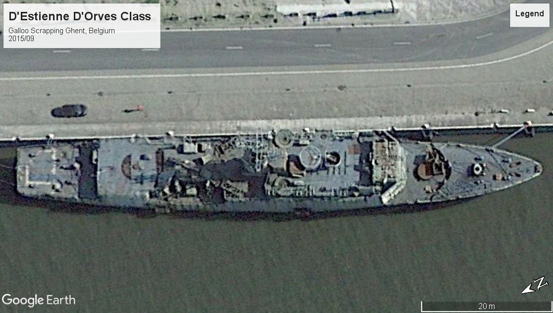 D'Estienne d'Orves Class scrap Ghent 2015