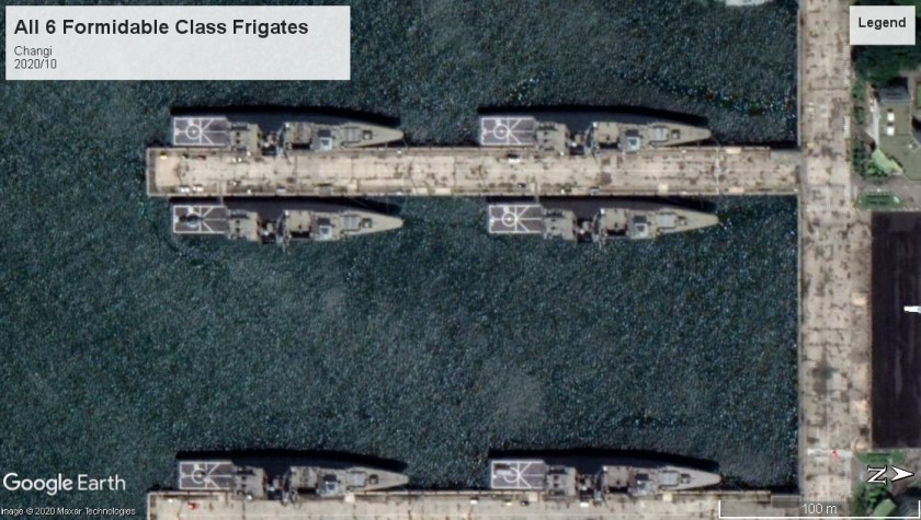 Formidable Class Frigates Changi 2020