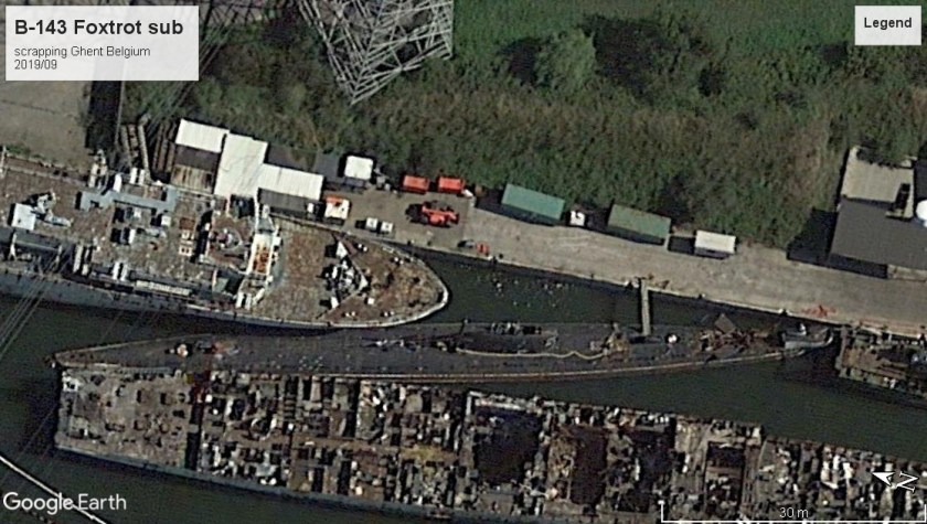 Foxtrot class scrap ghent 2019