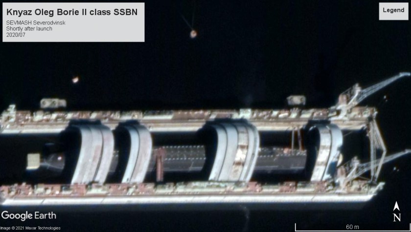 Knyaz Oleg Borie II class SSBN Severodvinsk 2020