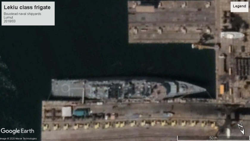 Lekiu frigate boustead lumut 2018