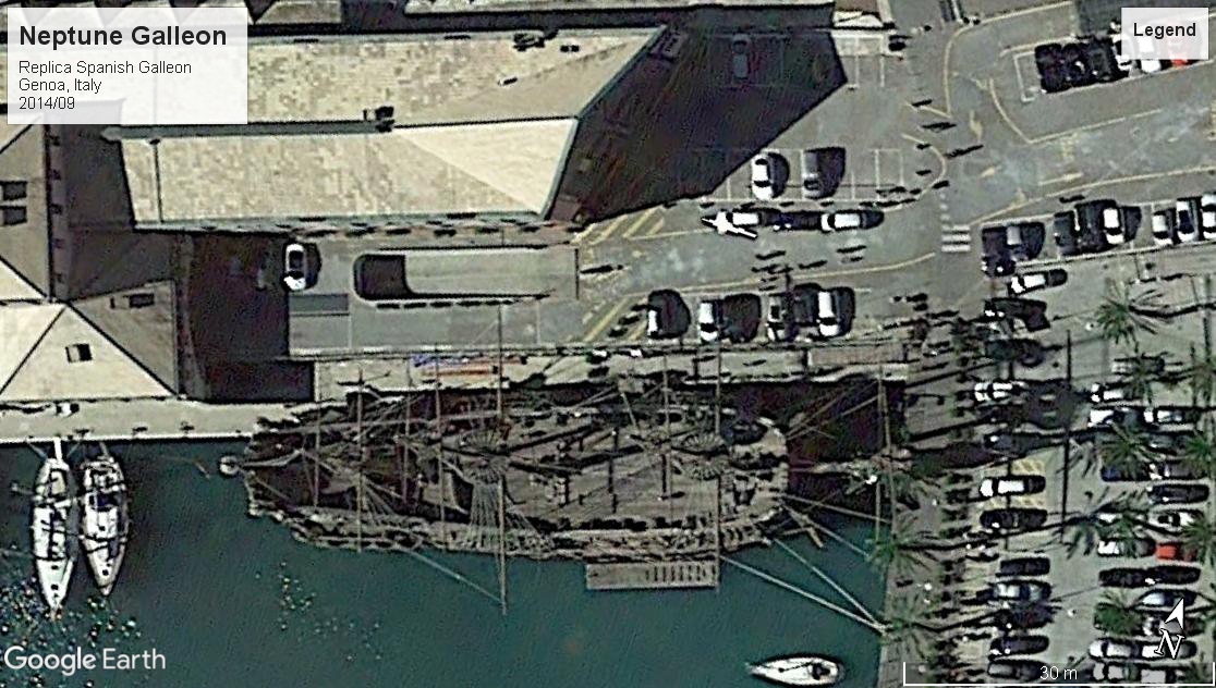 Neptune replica galleon Genoa 2014