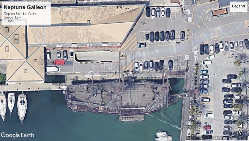 Neptune replica galleon Genoa 2015