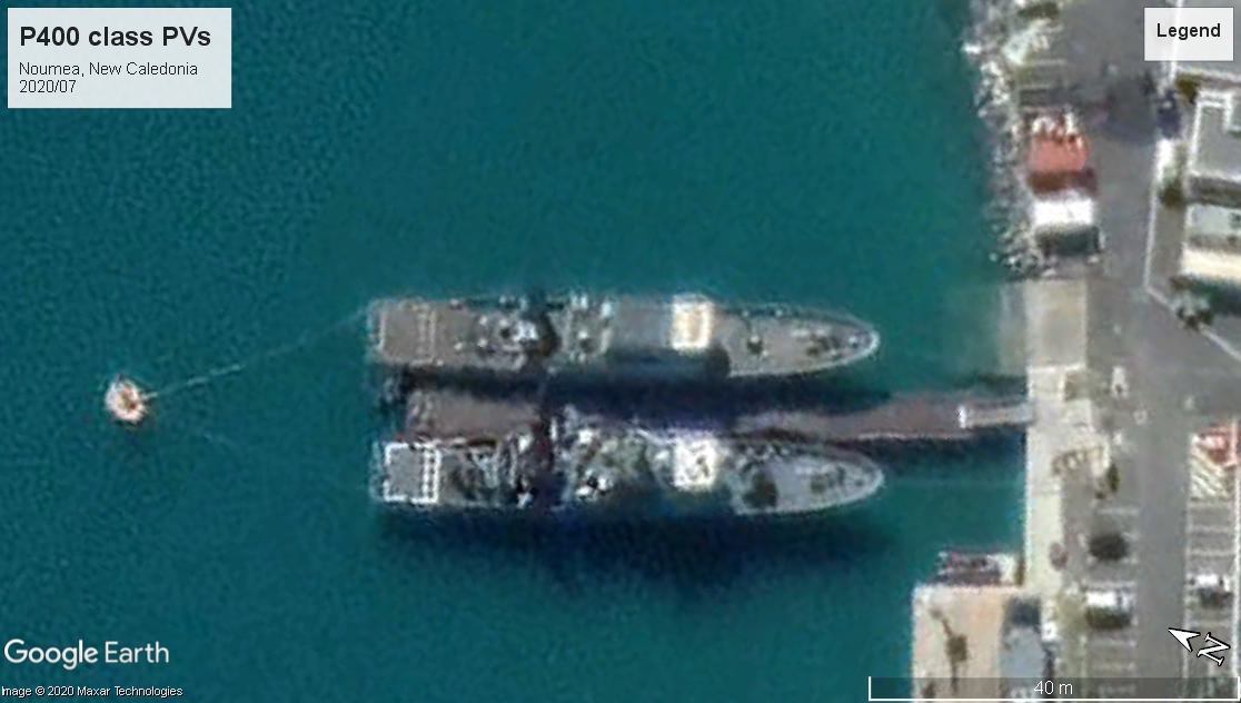 P400 PVs Noumea, New Caledonia 2020