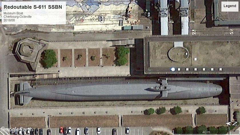 Redoutable SSBN museum Cherbourg 2018