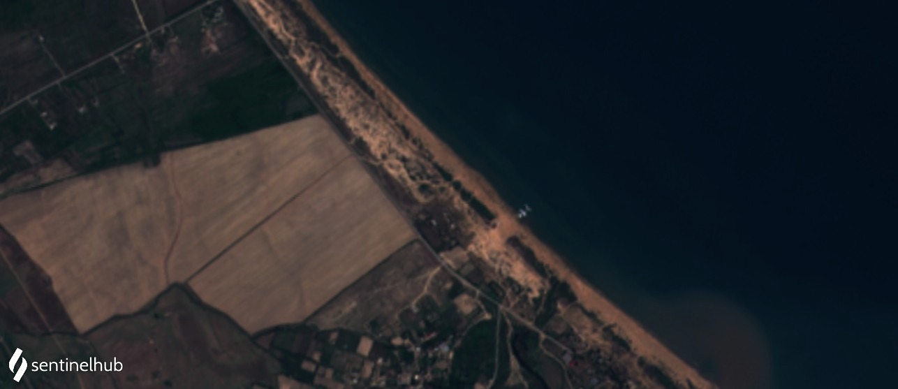 Sentinel-2 L1C image on 2020-08-31