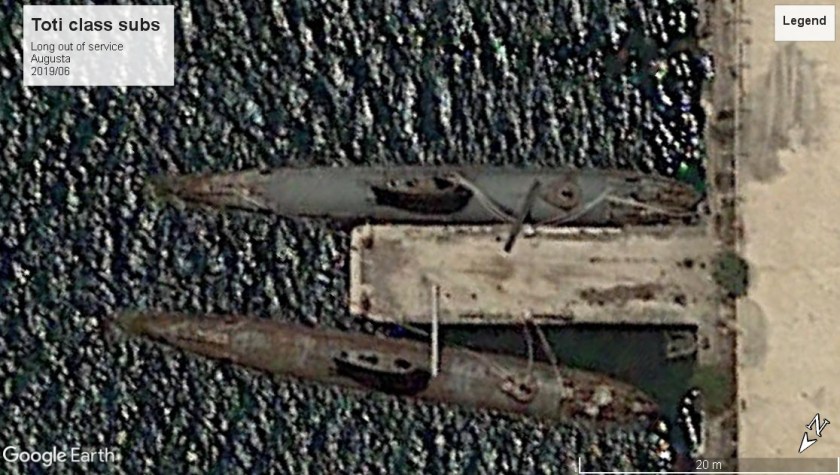 Toti class subs Augusta 2019