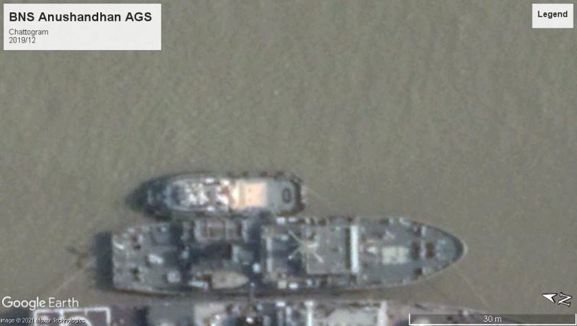 BNS Anushandhan AGS Chattogram Bangladesh 2019