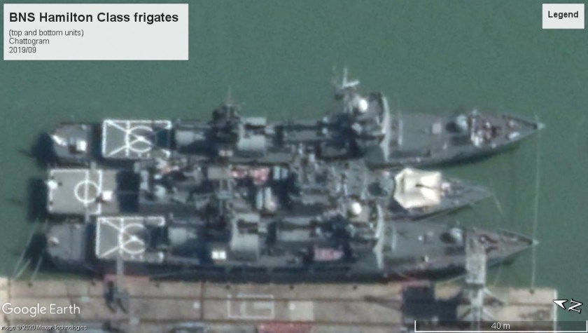 BNS hamilton class frigates Chittagong 2019