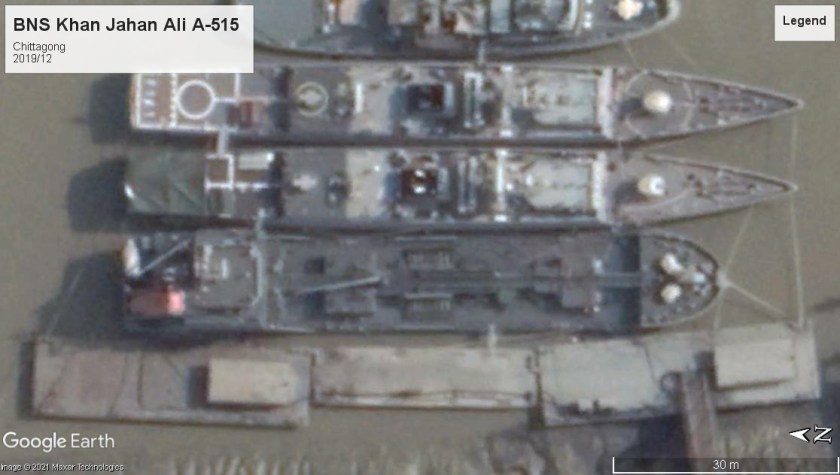 BNS Khan Jahan Ali A-515 Chittagong 2019