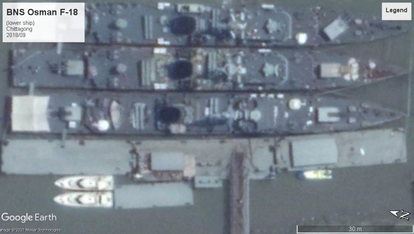 BNS Osman F-18 Chittagong 2019