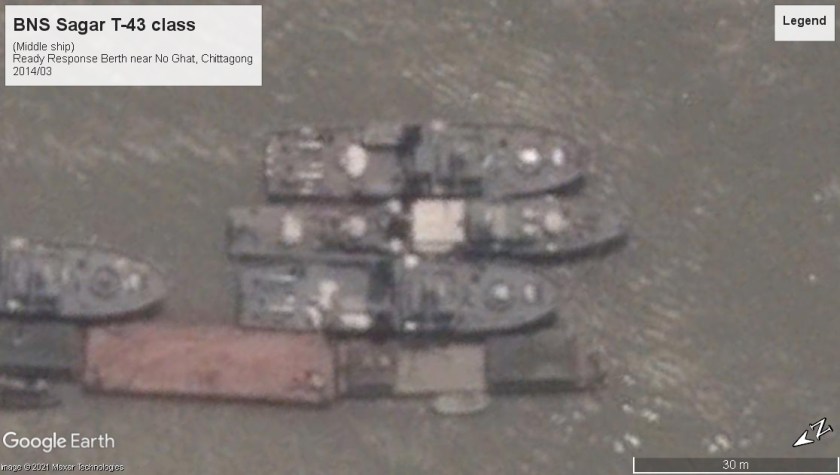 BNS Sagar T-43 MS Chittagong 2014