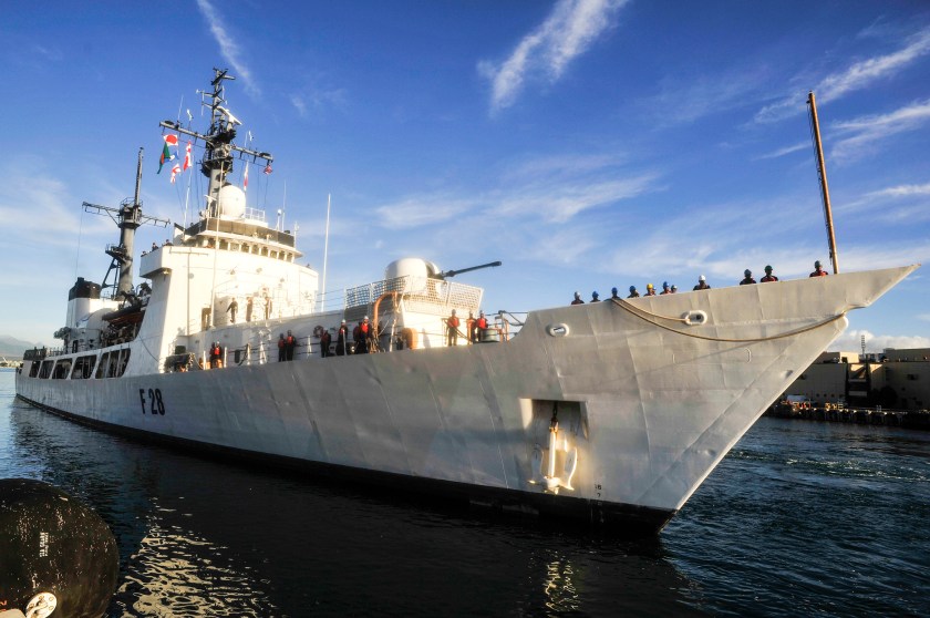 Somudra Joy arrives at Pearl Harbor