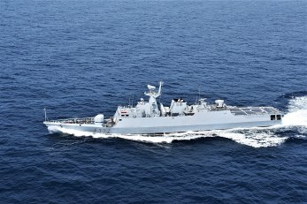 BNS_Prottoy_during_Bongosagar_exercise_with_Indian_Navy