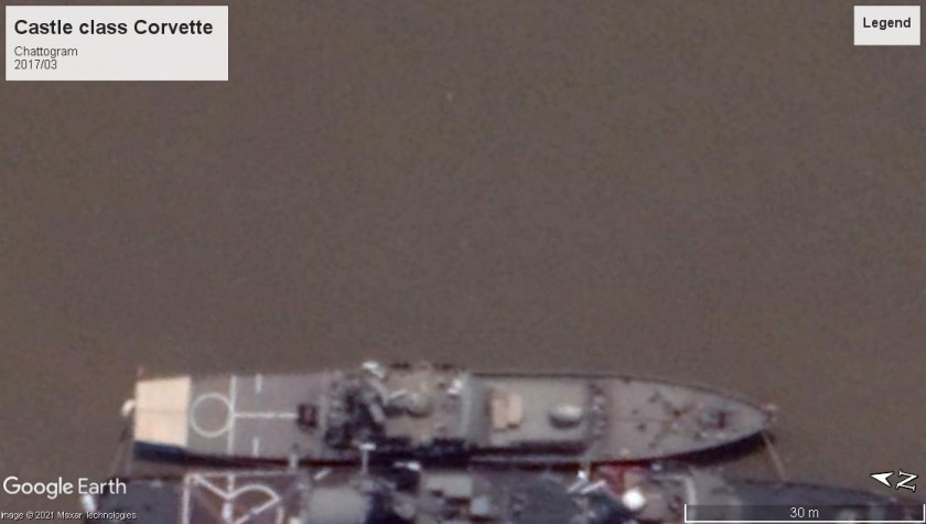 Castle class corvette Chattogram 2017