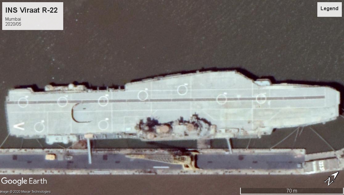 INS Viraat Mumbai 2020