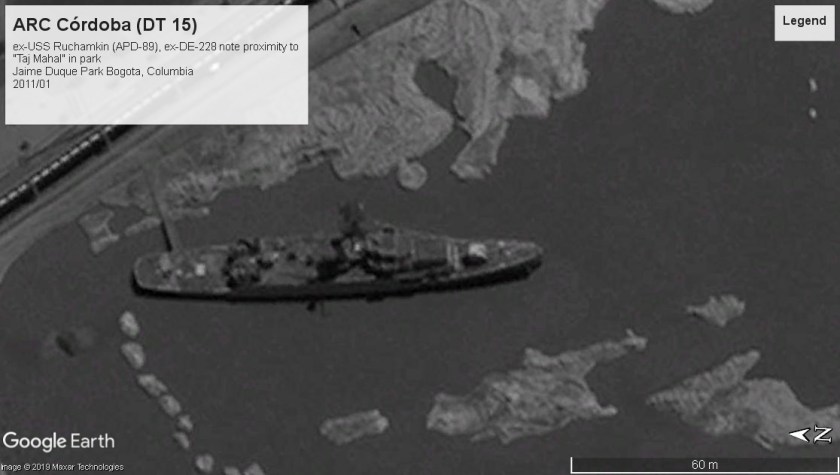 USS Ruchamkin (APD-89) Bagota 2011