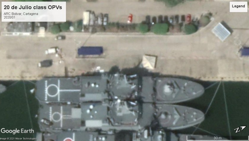 20 de Julio class OPV Columbia 2020
