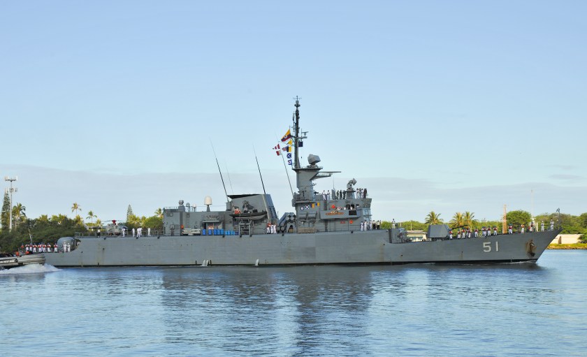 RIMPAC 2014 ship arrivals