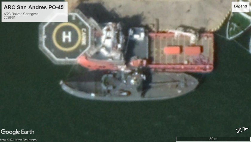 ARC San Andres PO-45 Cartagena Colombia 2020