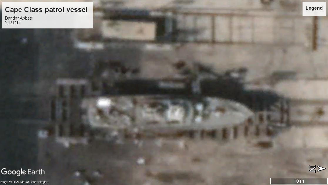 Cape class PV Bandar Abbas 2021