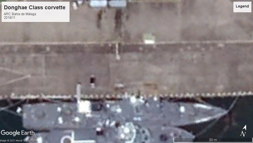 Donghae Class CC Bahia de malaga colombia 2019