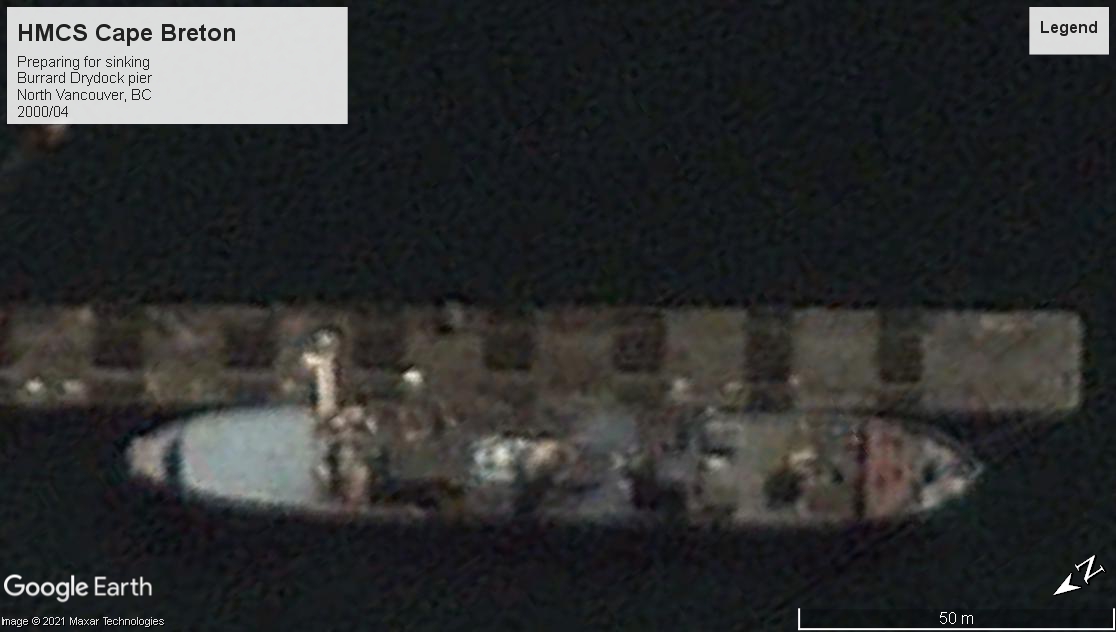 HMCS Cape Breton North Vancouver 2000