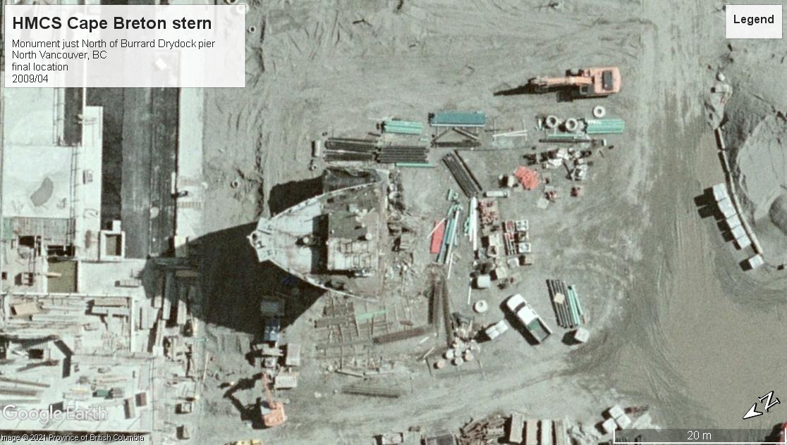 hmcs-cape-breton-stern-remains-north-vancouver-2009