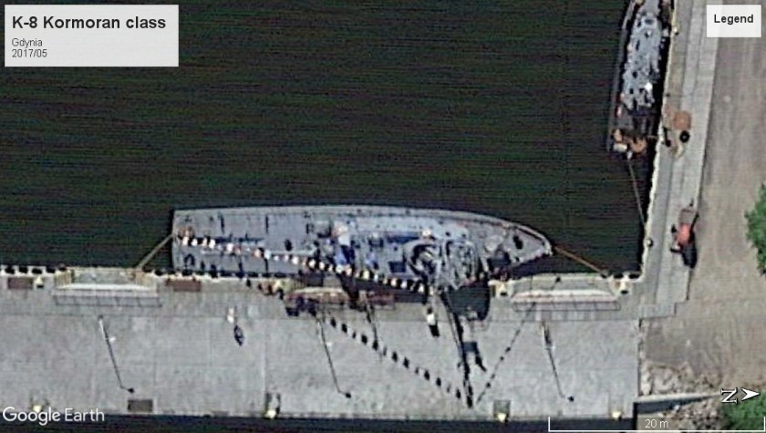 K-8 cormoran class Gdynia 2018